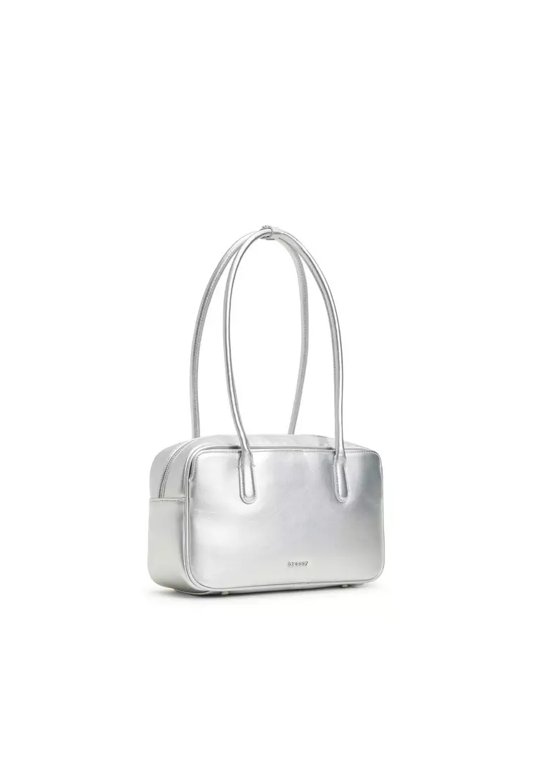 Elongated Handle Everyday Shoulder Bag