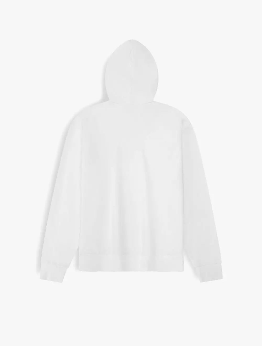 CALVIN KLEIN JEANS - ARCHIVE LOGO FLEECE HOODIE - white