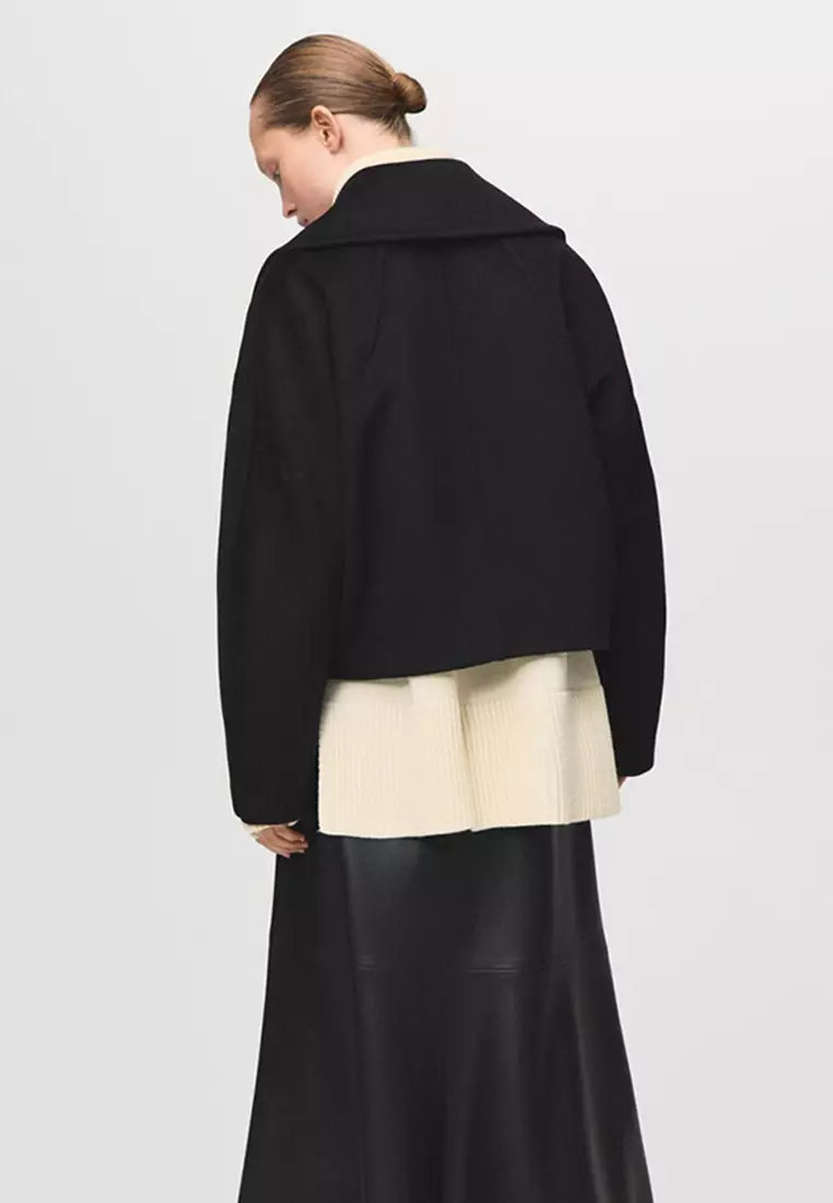 Jacket With Shirt Collar