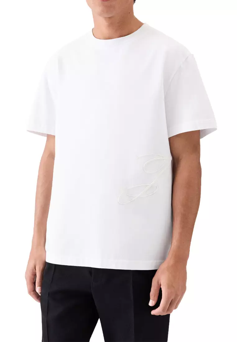Buy Jacquemus Men's T-shirt In White 25HTSM00566AJ0 0068 100 2026