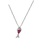 ZITIQUE pink and silver Women's Gold Fish Necklace - Silver 9846CAC9BFF3FFGS_1