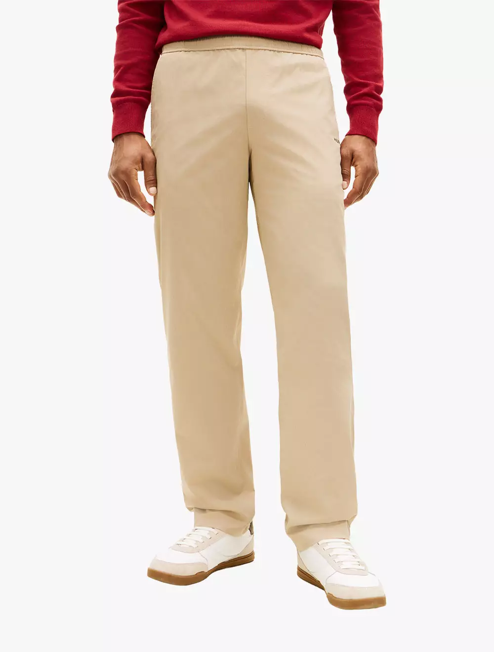 Tommy Hilfiger - Ardent Embroidered Waistband Mercerized Chino Pants
