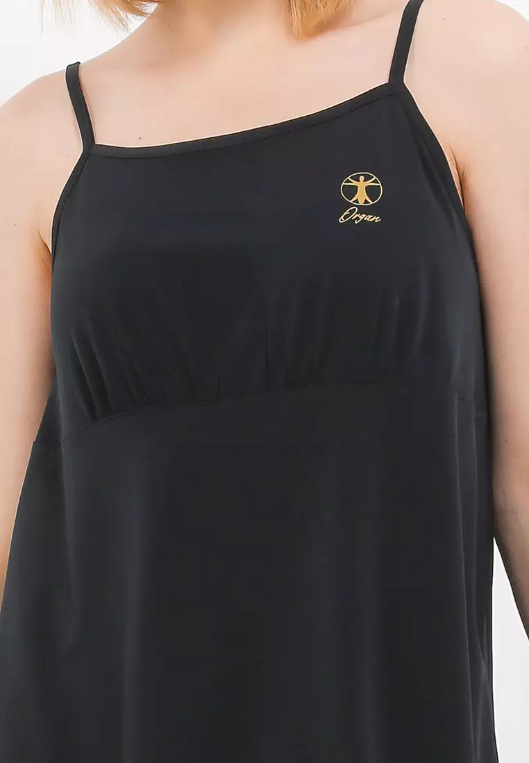 Dress Atasan Ladies Olahraga Sport Activewear Olahraga Senam Yoga Pilates Gym Ketat Spandex