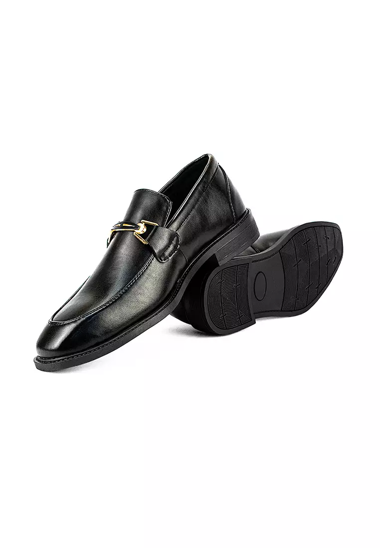 Men's Formal Slip On Shoes MW 24157 Black C38