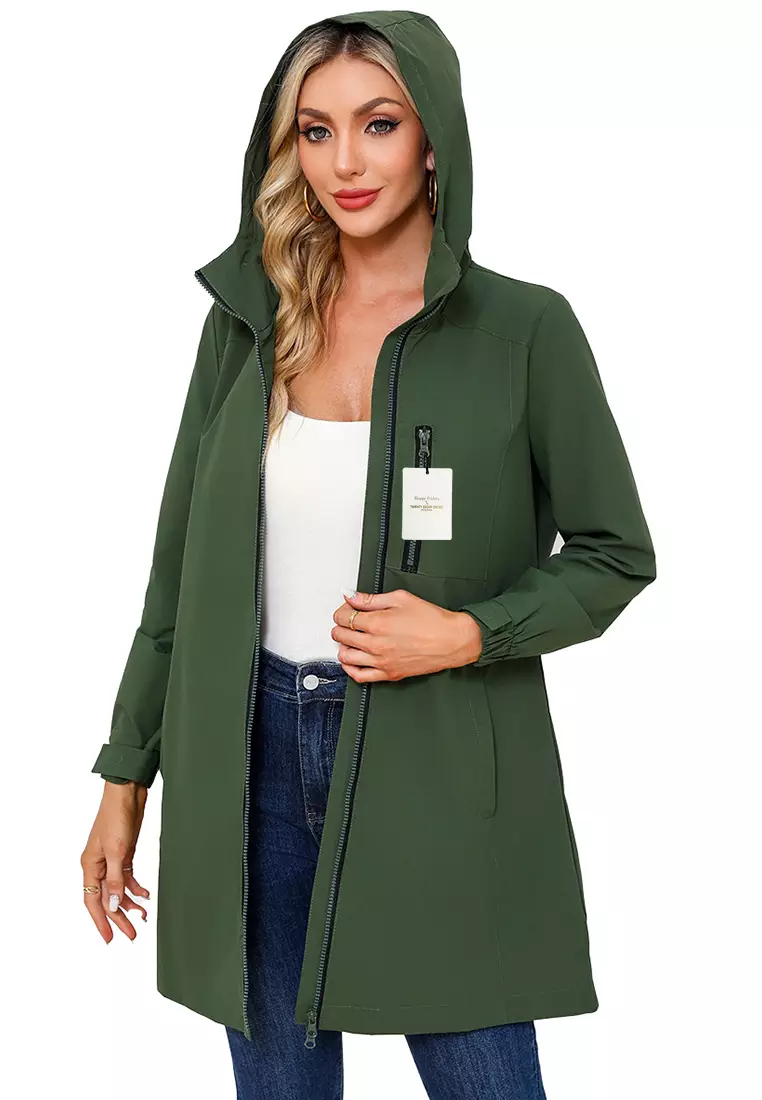 Outdoor Water-resistant Hooded Windbreaker AD-M24WB33