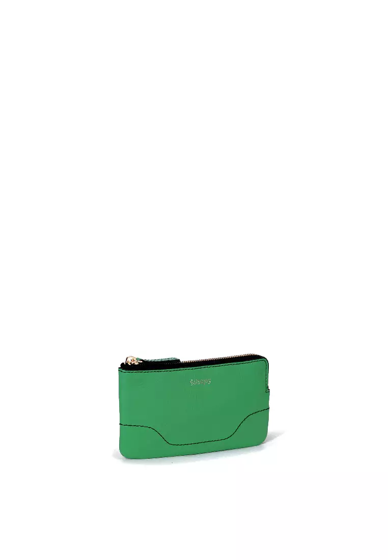 Zip Pouch - Bright Green