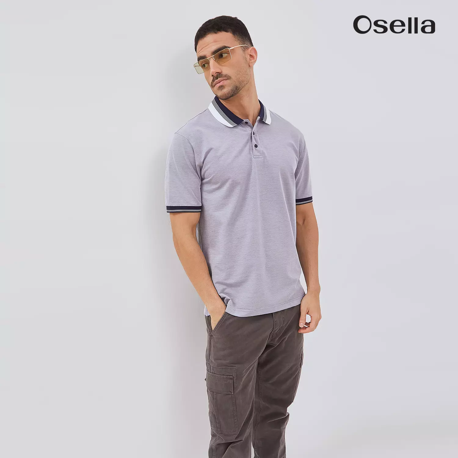 Osella AirLight Polo Shirt 2021501360 | Kaos Polo Pria Lengan Pendek