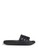 ADIDAS black adilette shower slide sandals 73139SHDDE991DGS_1