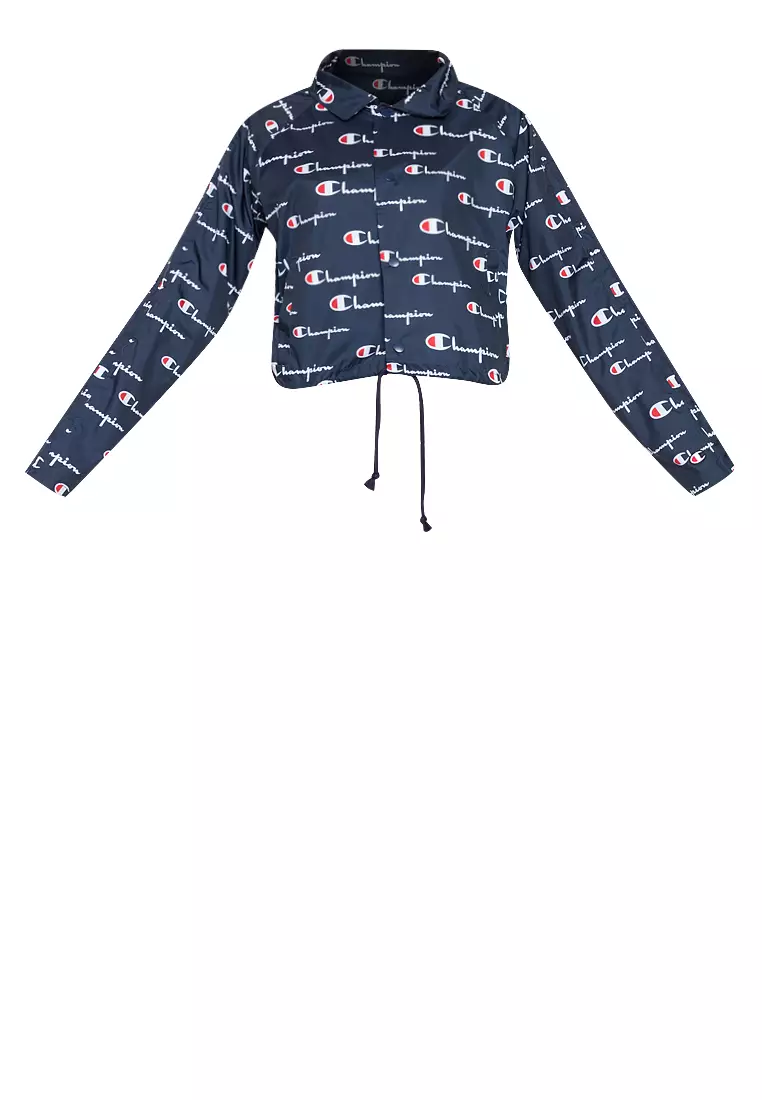 Champion crop hot sale top jacket