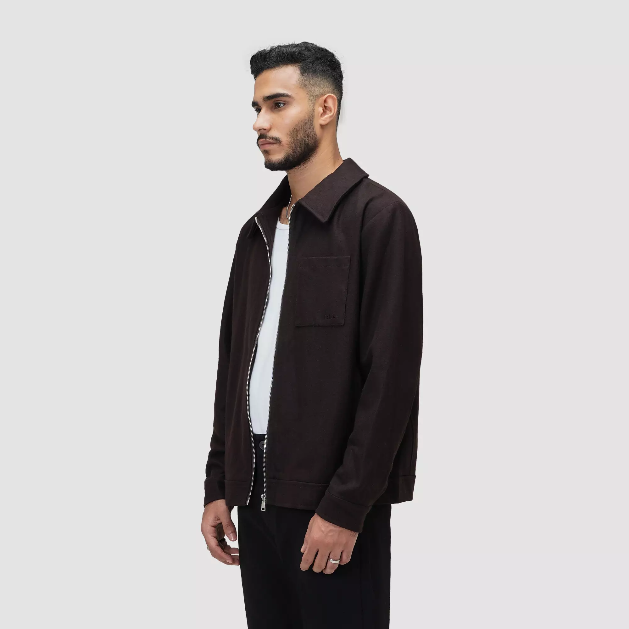 CELCIUS Cashmere Wool Jacket I31000413C Brown