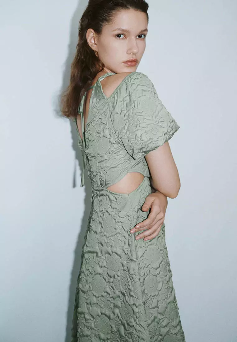 V-Neck A-Line Dresses