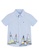 RAISING LITTLE blue Laky Polo Shirt 58497KA2E4D614GS_1