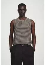 BEIGE / BLACK / STRIPED