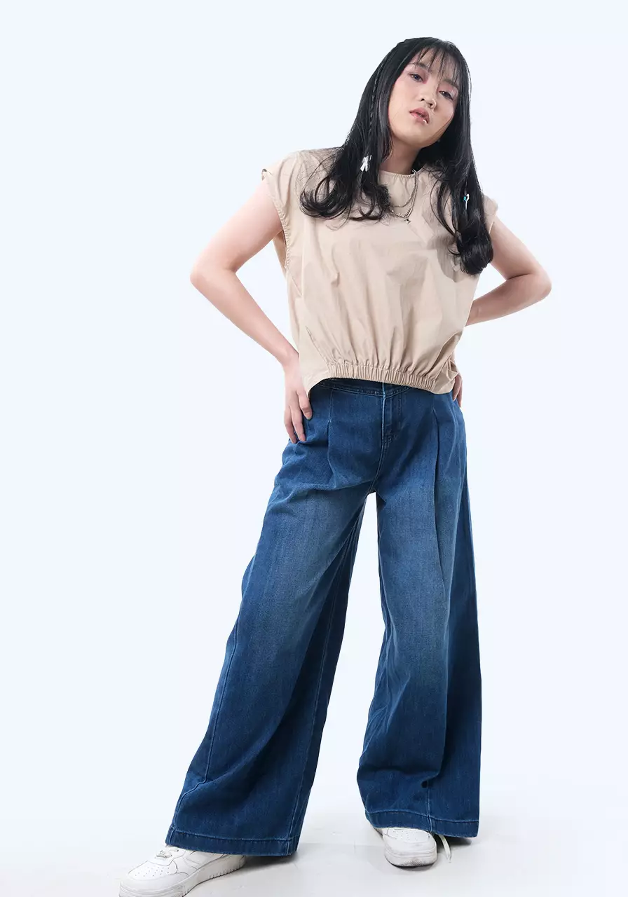 Kemeja Sleeveless Claa Khaki