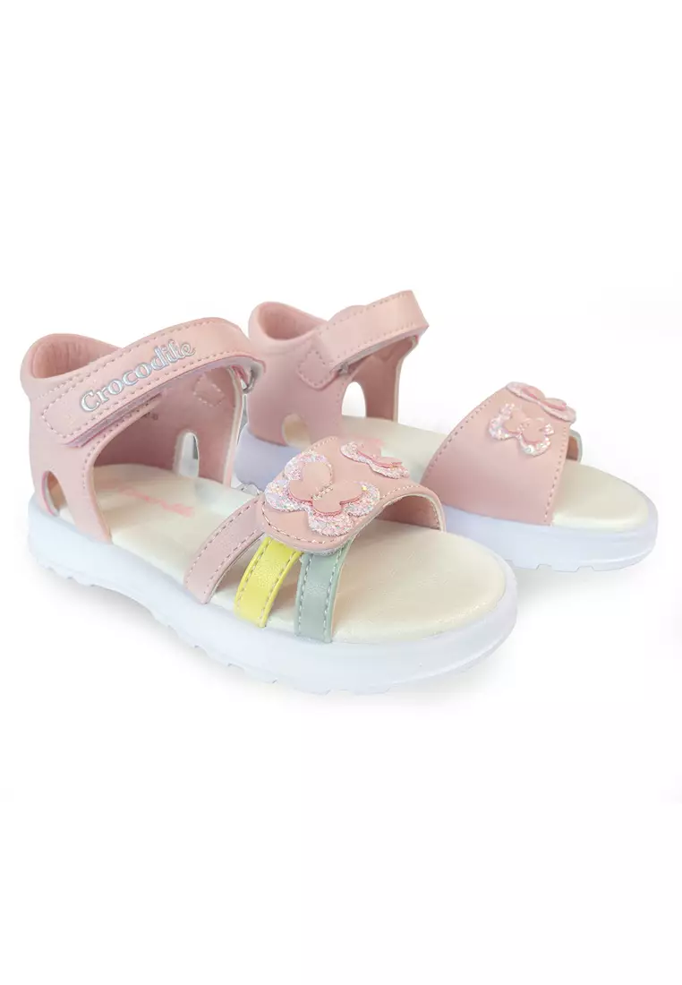 Crocodile KIDS XD1706667 Pink Sepatu Sneaker Anak Kids Shoes Original