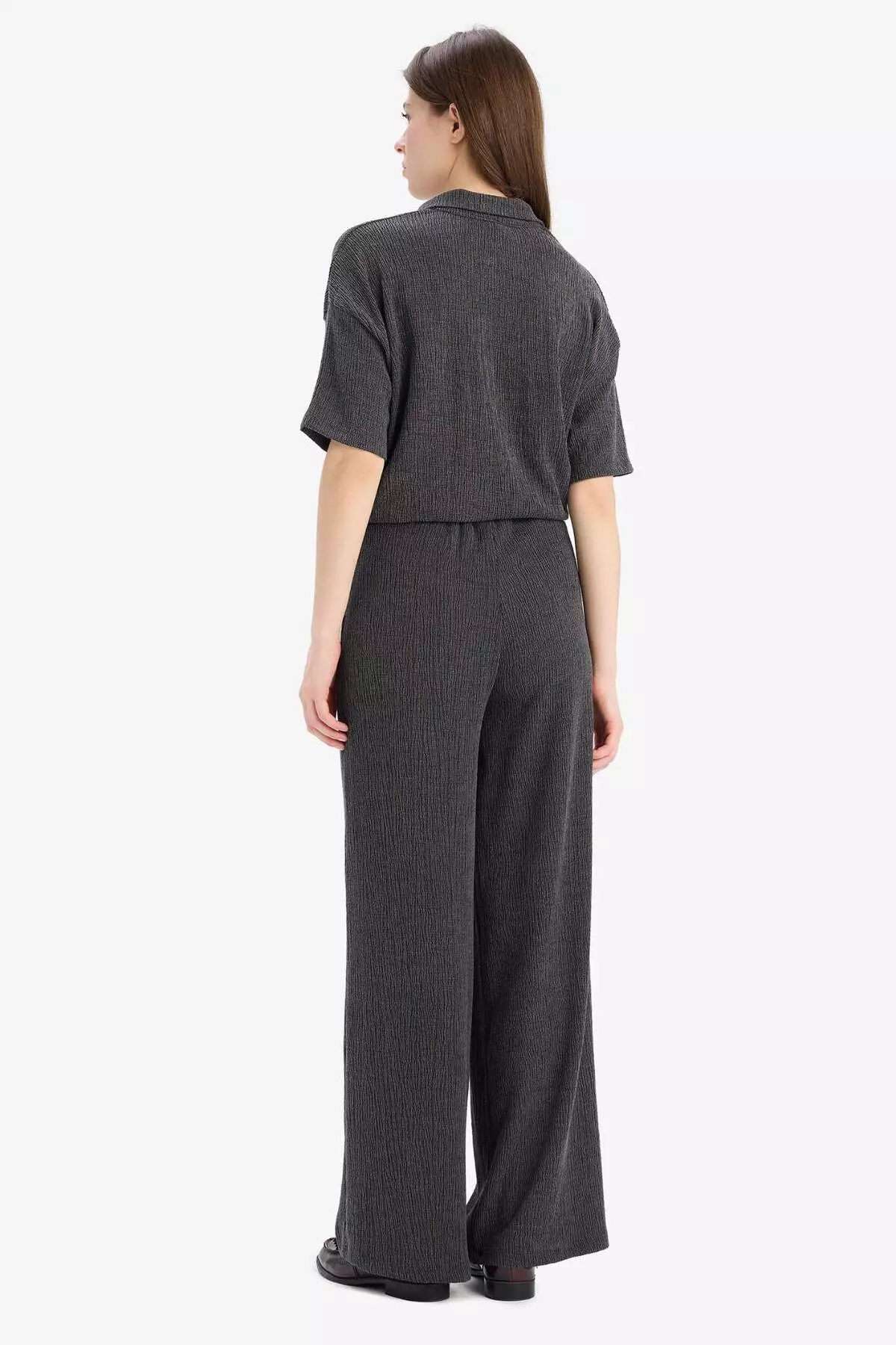 Wide Leg Wide Loose Leg Wrinkle Pants E3232Ax25Sp