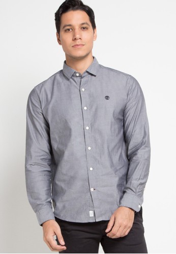 Jual Timberland Timberland Men Long Sleeve Lane River Oxford Shirt Slim Tb0a1uq9b23 Original Zalora Indonesia