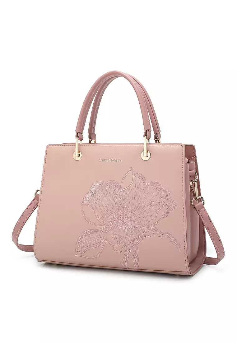 Ralph lauren pink on sale handbag