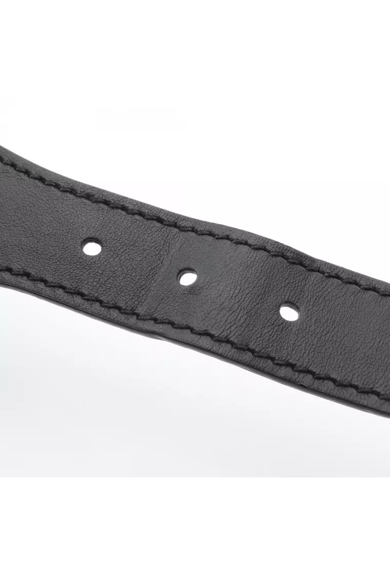 CHRISTIAN DIOR Pre-Loved Christian Dior embroidery belt canvas