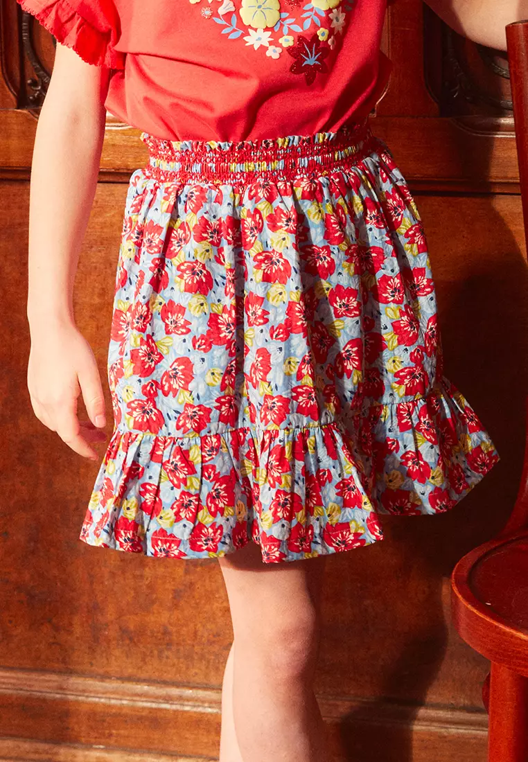 Floral Printed Skirt