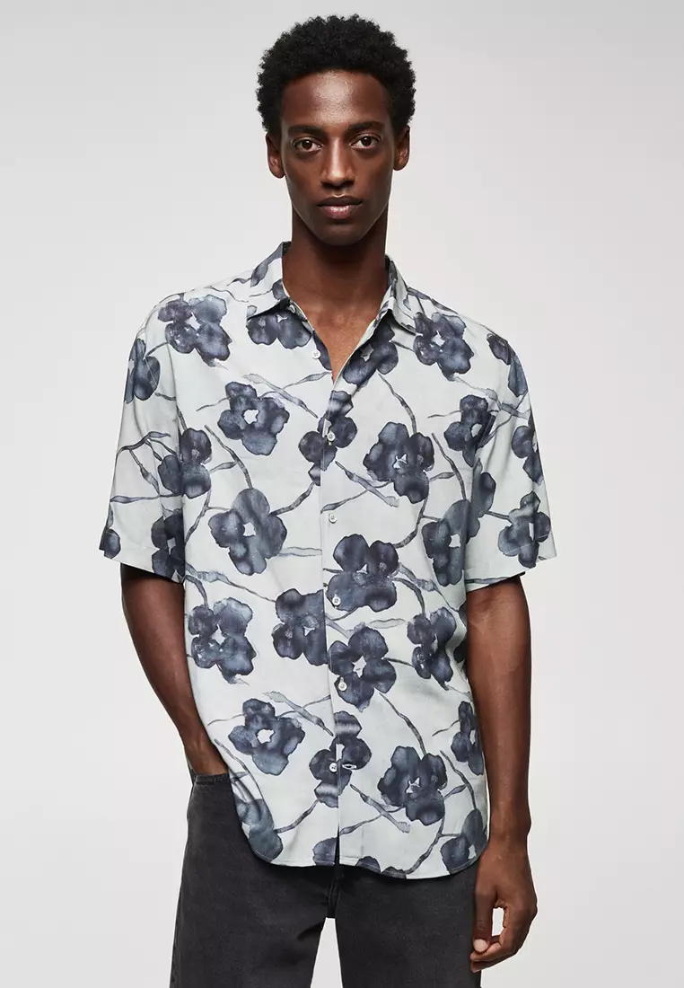 Floral printed 2025 shirts online