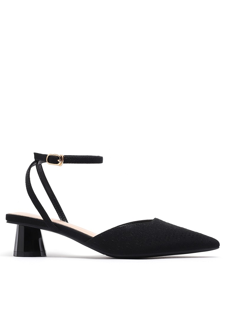 5CM Pointy Strap Mid Heel Sandals 2240-4