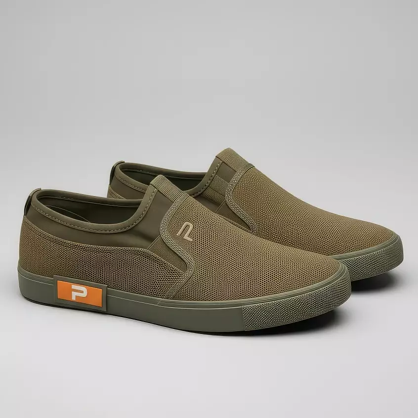 Paulmay Sepatu Slipon Pria Wanita Kyoto - Army