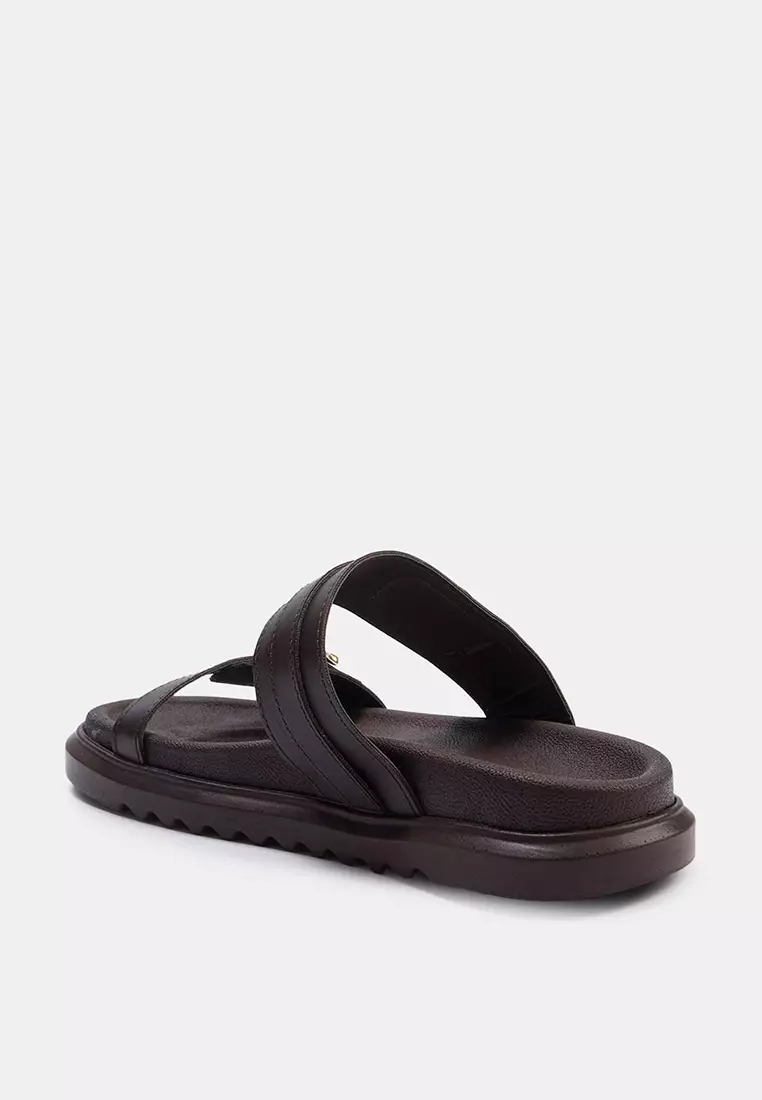 Double Buckle Thick Sole Sandals