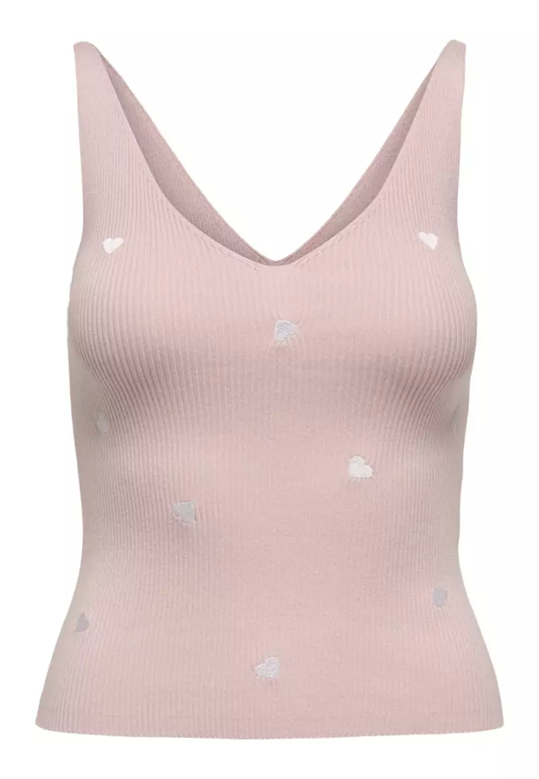 Nanna Sleeveless Embroidery Top