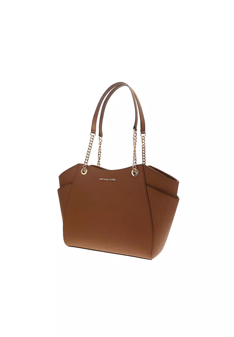 Jet Set Large Saffiano Leather Shoulder Bag 35T5GTVT3L