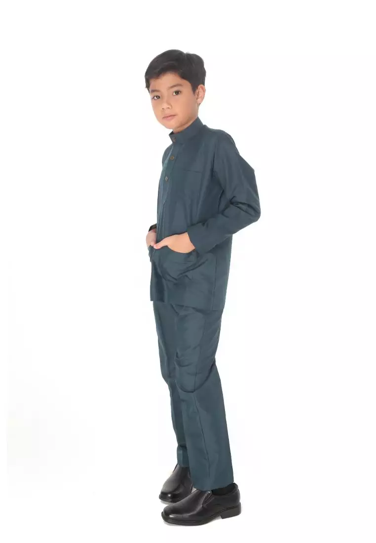 Baju Melayu Moden Cekak Musang for Kids