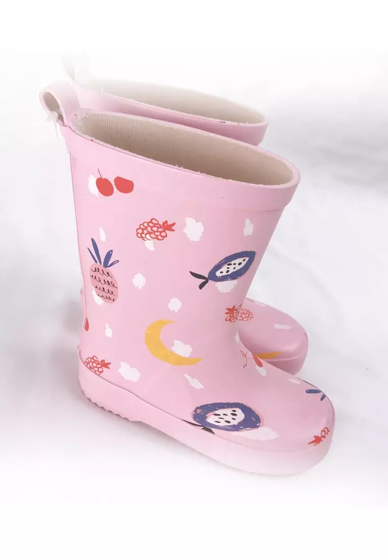Cheap pink rain hotsell boots