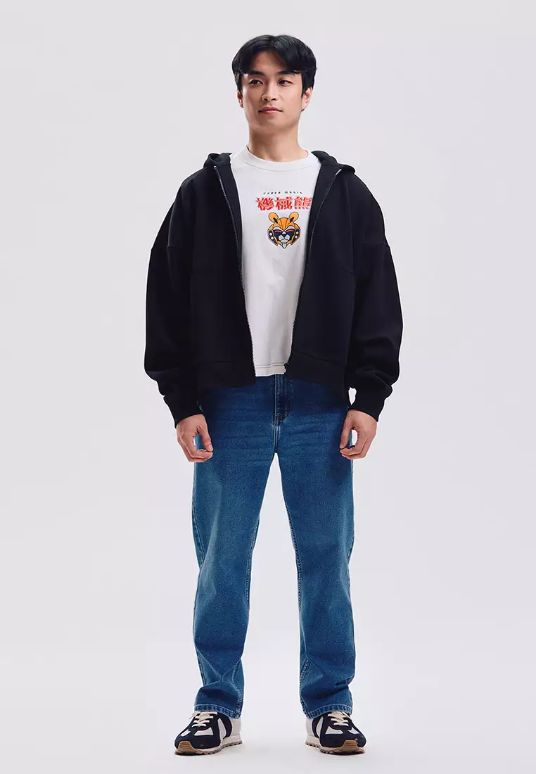 Boxy Full Zip Hoodie