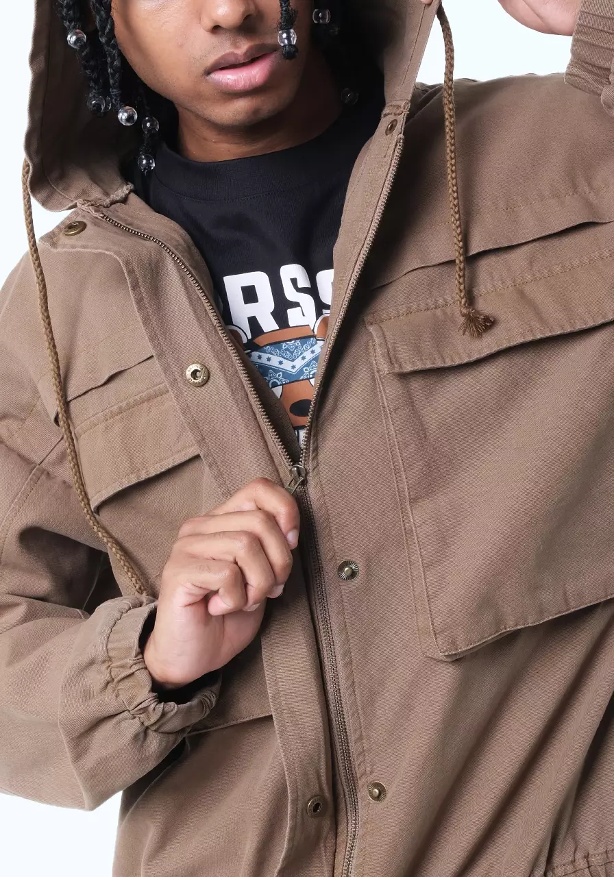 Jaket Pria Axel Brown