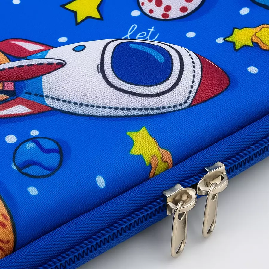 Wakakids Tempat Pensil Anak 3D Motif Timbul Karakter Kotak Pensil Hardcase Kecil Slim Motif Mermaid Venhs