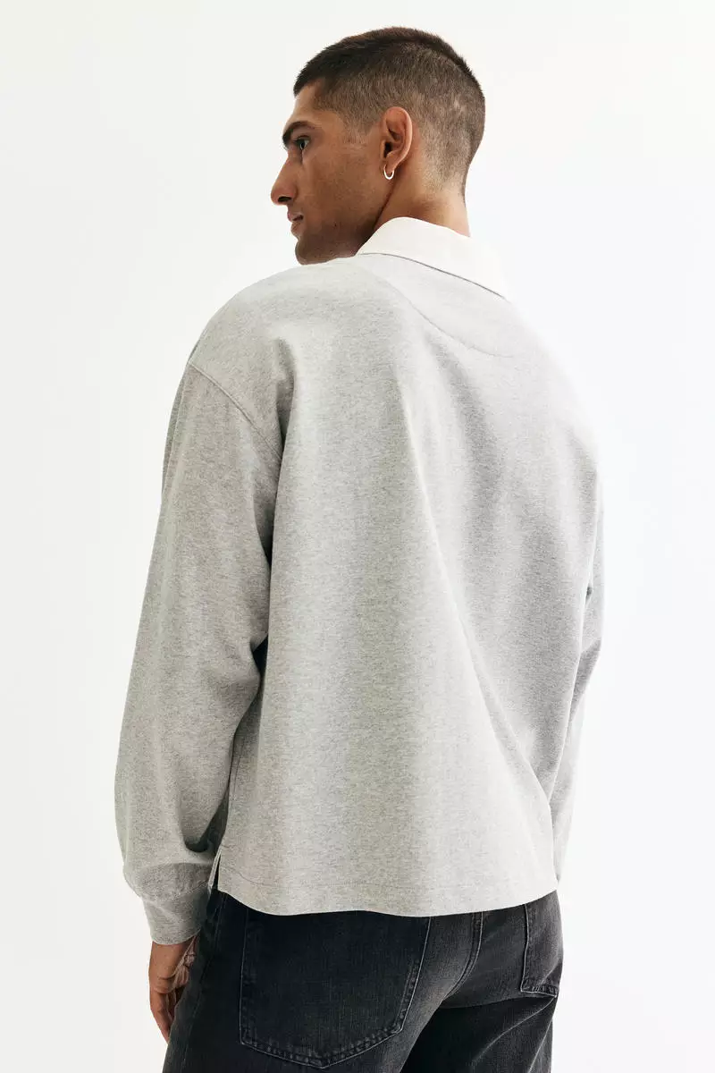 Loose Fit Cotton polo shirt