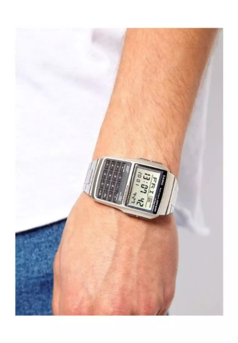 Men's Digital Watch DBC-32D-1A Calculator Databank Watch