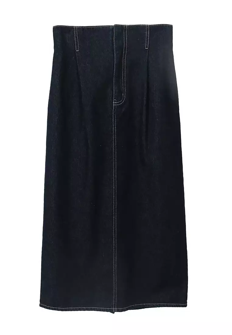 Earth Music & Ecology - Shirayuri Straight Skirt