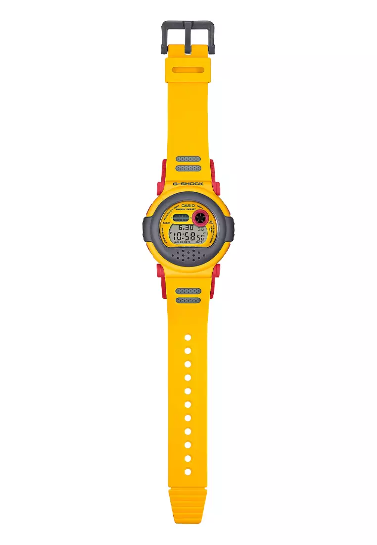 G-Shock - Jam Tangan Digital Pria - Yellow - Resin Strap - G-B001MVE-9D