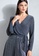 ZALORA OCCASION multi Metallic Tie Waist Wrap Top C897EAA11C89C7GS_3