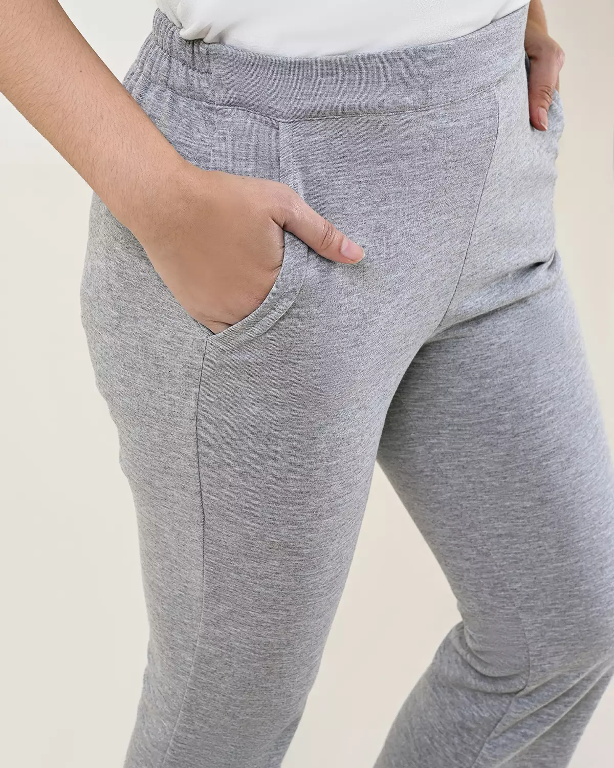 Geulis.id LIZZA PANTS - Mistygrey