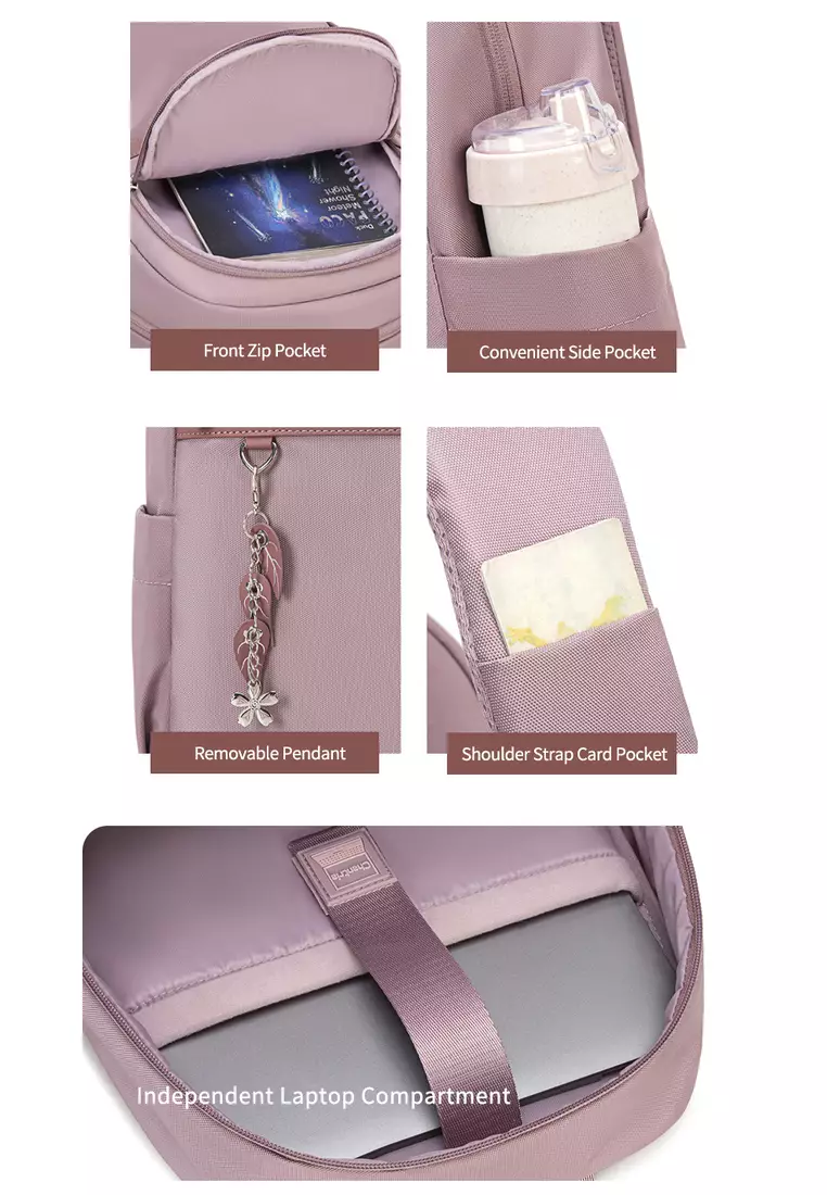 Student School Bag 15.6 Laptop Compartmet Waterproof Backpack for Women