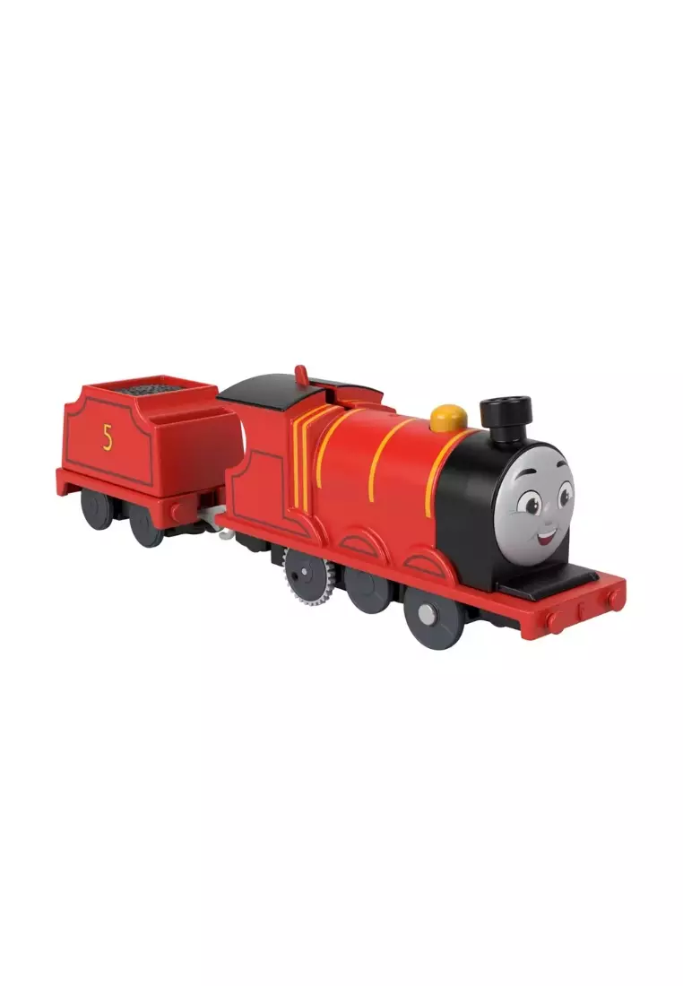 Motorized Large Die-Cast Toy Train Engine - James