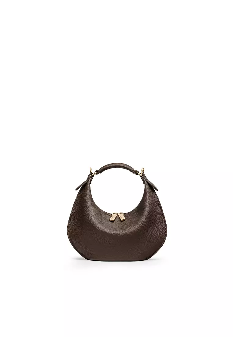 Kuki Mini Bag Togo - Dark Oak