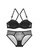 W.Excellence black Premium Black Lace Lingerie Set (Bra and Underwear) A2267USE8BCBA6GS_1