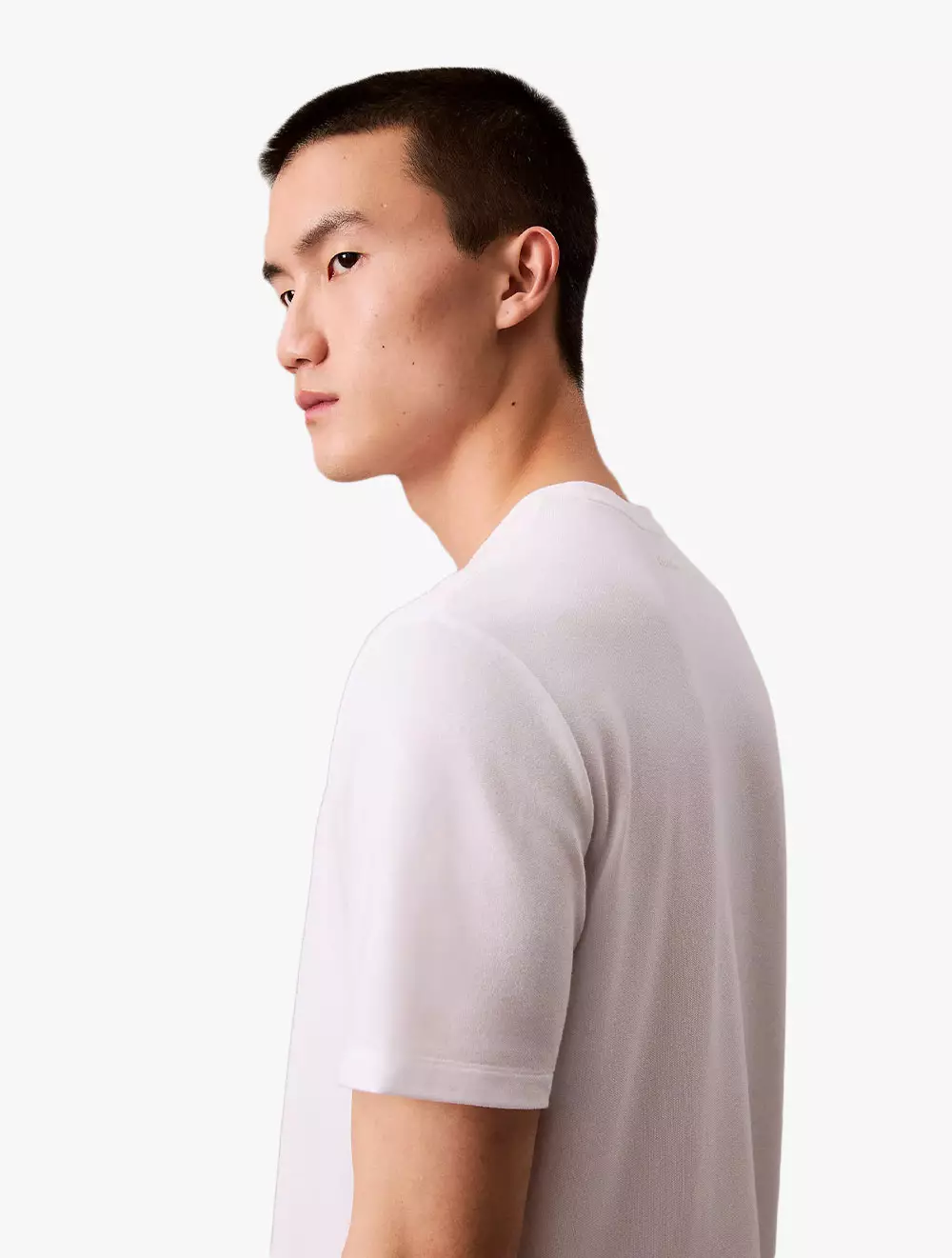 Calvin Klein - Tech Pique T-Shirt - White