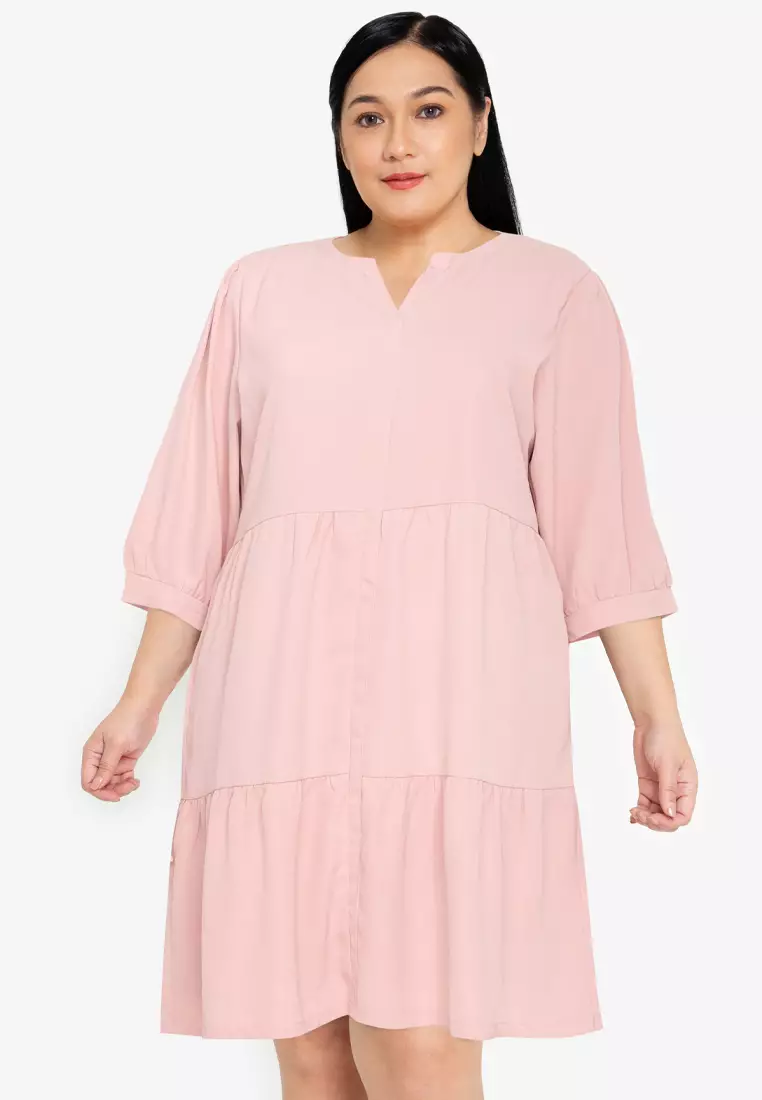 Missguided premium rose embroidered tiered sales midi dress