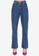 Trendyol blue Slits High Waist Flare Jeans 0C9C4AAC96E0F4GS_1