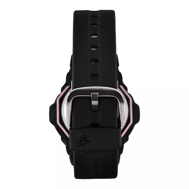 Jam Tangan Wanita Casio Baby-G BG-169U-1CDR Digital Pink Dial Black Resin Band