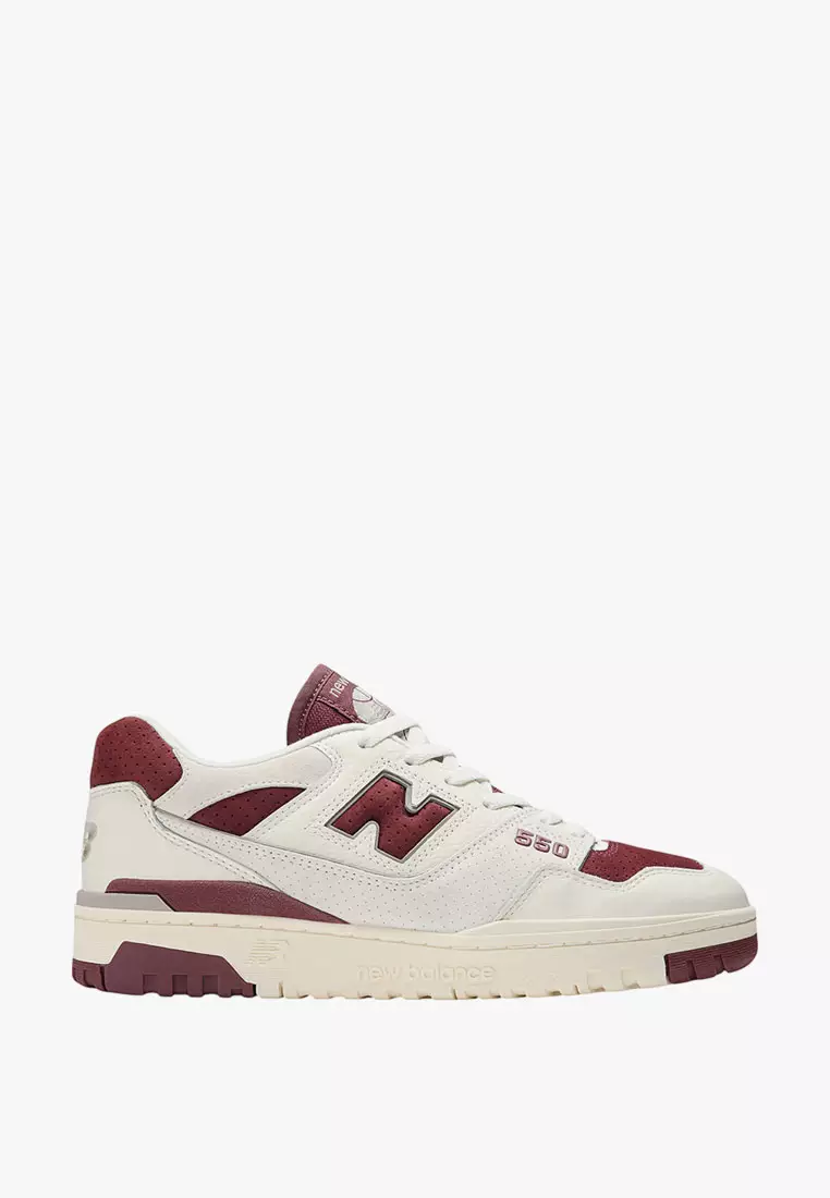Discount on New Balance  shoes - SKU: New Balance 550 Men's Sneakers Shoes - White/Black/Red